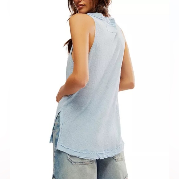 FP Love Language Solid Henley Tank - Picture 2 of 5